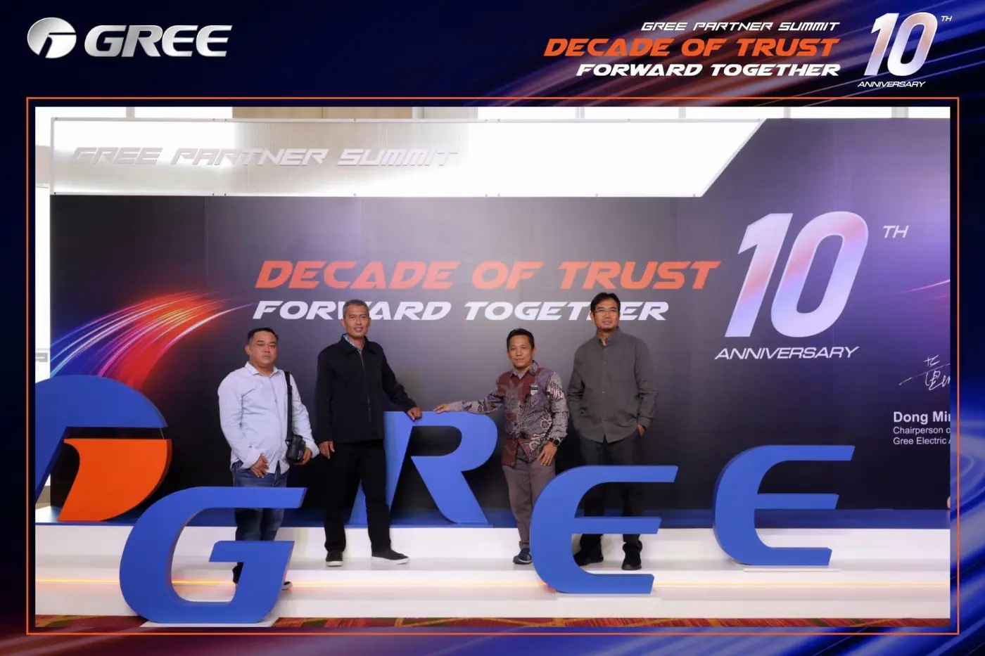 Gree Partner Summit — Decade of Trust