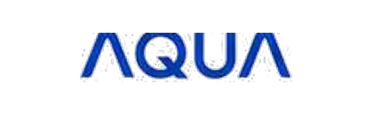 Logo Aqua — merek HVAC resmi yang disediakan CV Mandala Mahardika