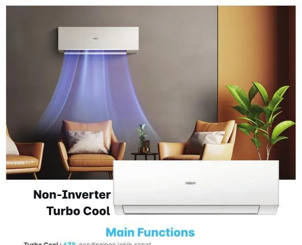 AQUA Turbo Cool Non-Inverter